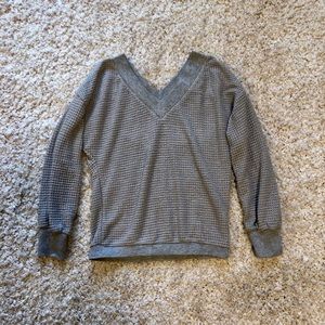 NWOT grey sweater or pull over SMALL